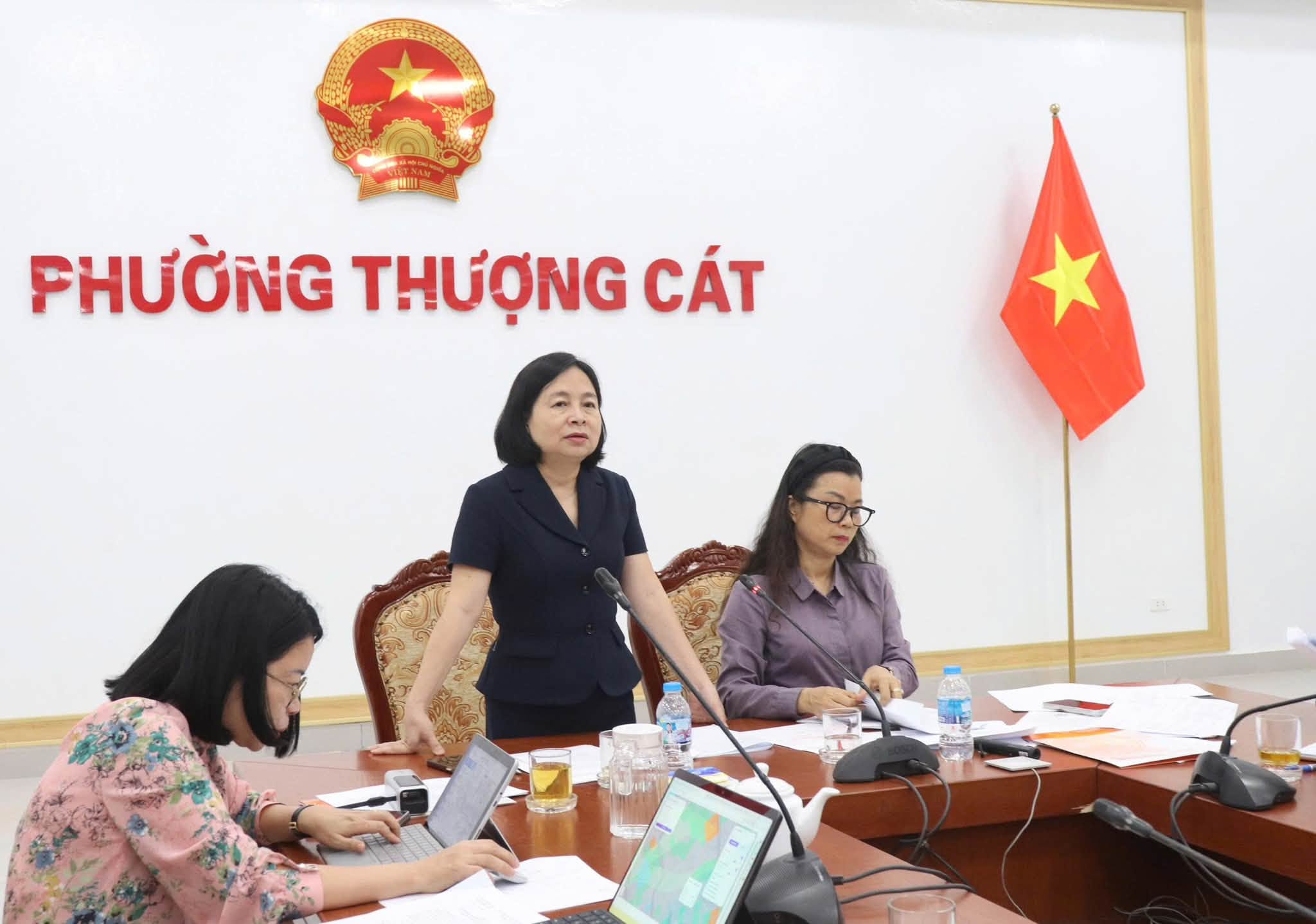 Phường Thượng Cát phát động đợt cao điểm chuyển đổi số, quyết tâm hoàn thành nhiệm vụ trước tiến độ