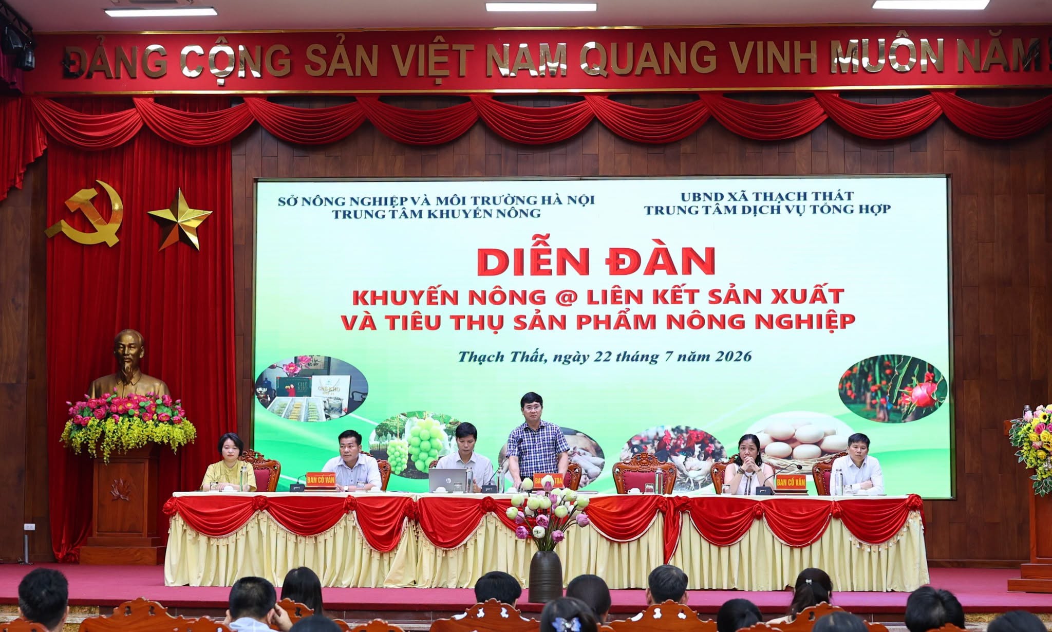 Xã Thạch Thất thúc đẩy liên kết sản xuất, mở rộng thị trường tiêu thụ nông sản theo chuỗi giá trị