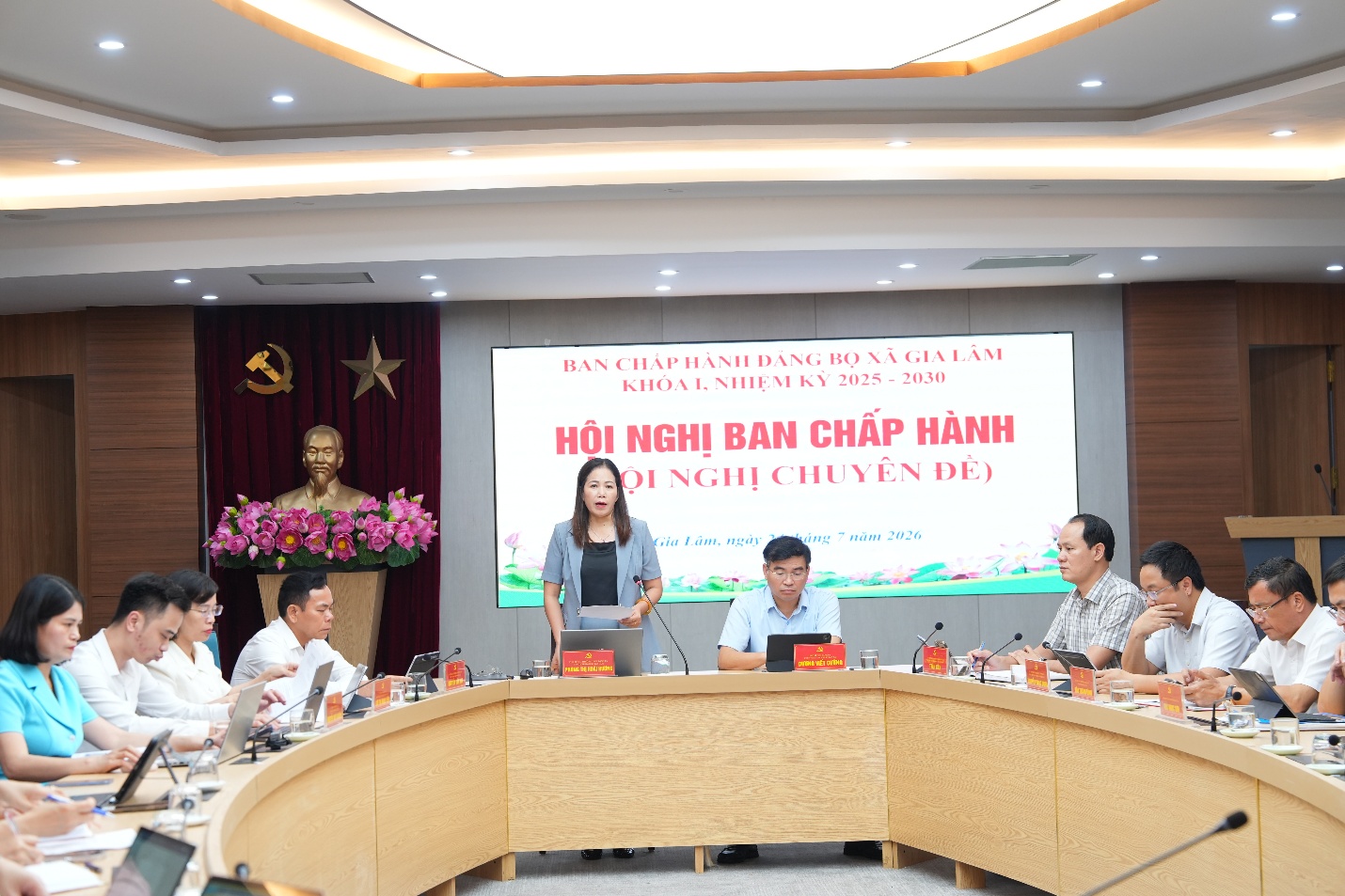 Đảng bộ xã Gia Lâm thống nhất nhiều quyết sách quan trọng về tổ chức bộ máy và hệ thống giáo dục