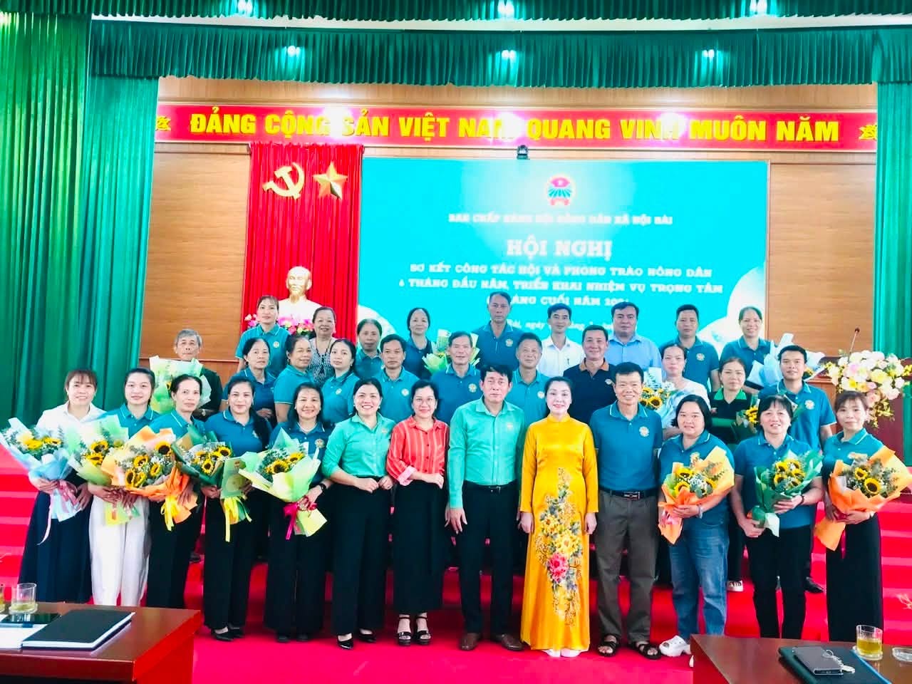 Hội Nông dân xã Nội Bài kiện toàn tổ chức sau sắp xếp, nâng cao hiệu quả hoạt động hướng về cơ sở