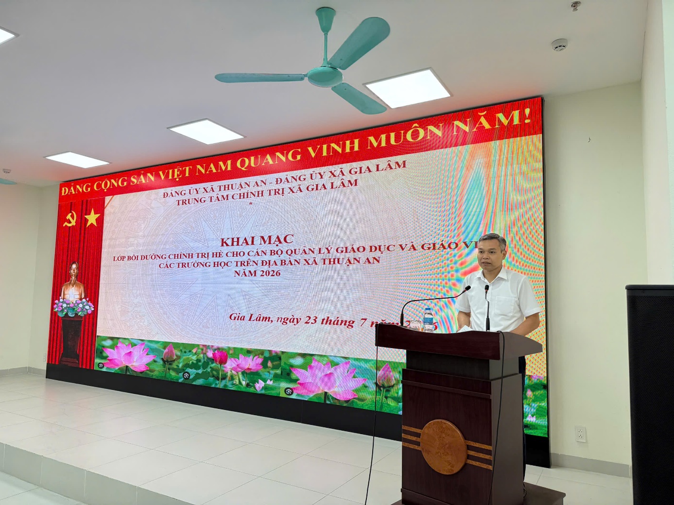 Xã Thuận An bồi dưỡng bản lĩnh chính trị, nâng cao năng lực đội ngũ giáo dục trong giai đoạn mới