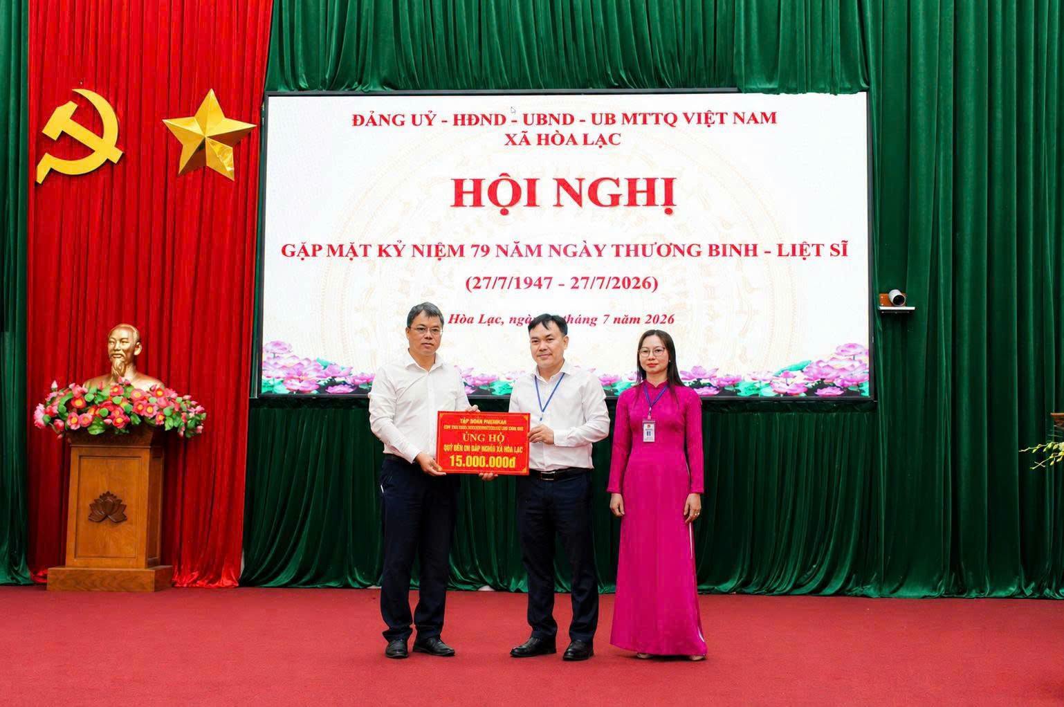 Xã Hòa Lạc huy động nguồn lực chăm lo người có công, bồi đắp nền tảng phát triển nghĩa tình