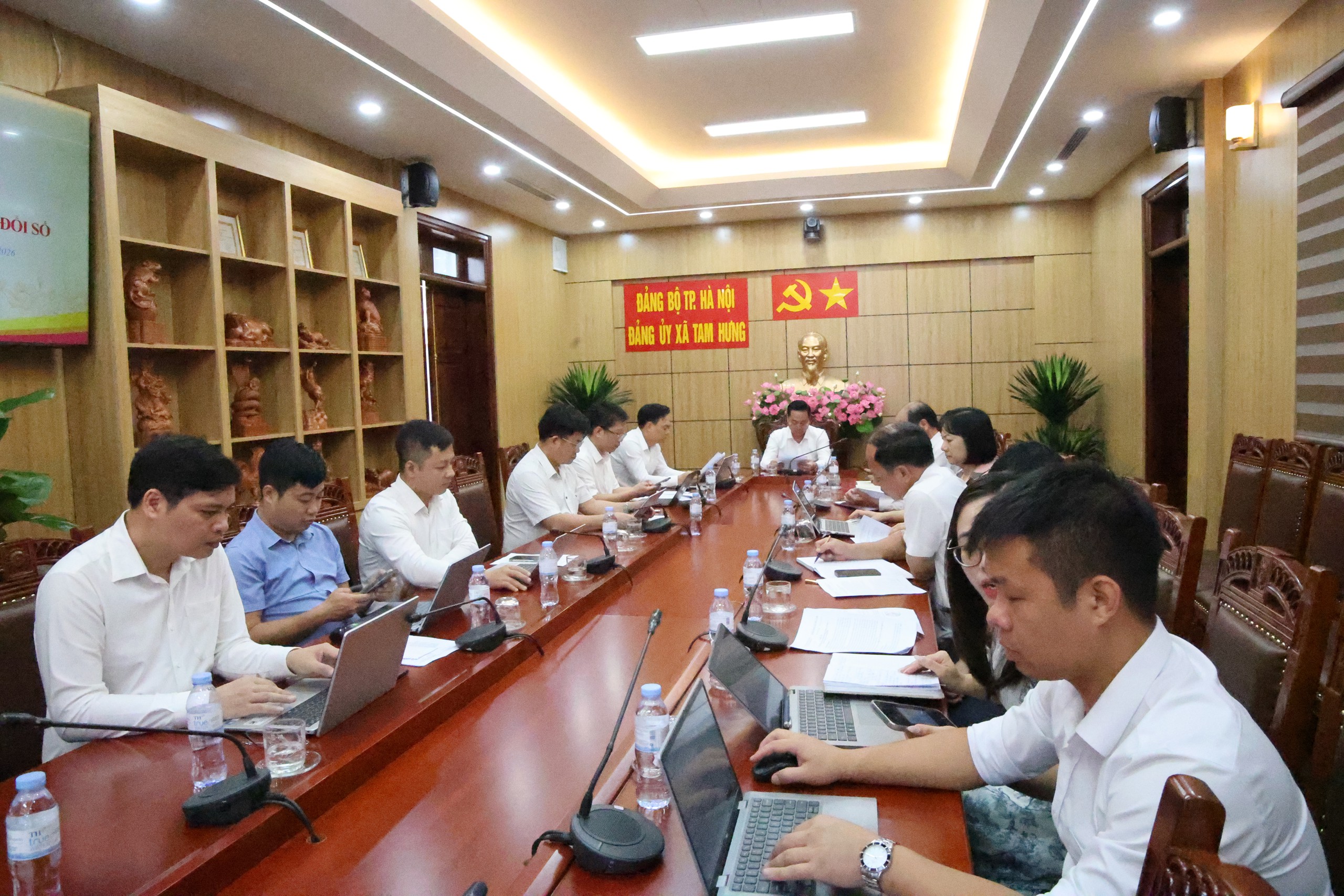 Xã Tam Hưng tăng tốc chuyển đổi số, quyết tâm tạo đột phá trong xây dựng chính quyền số