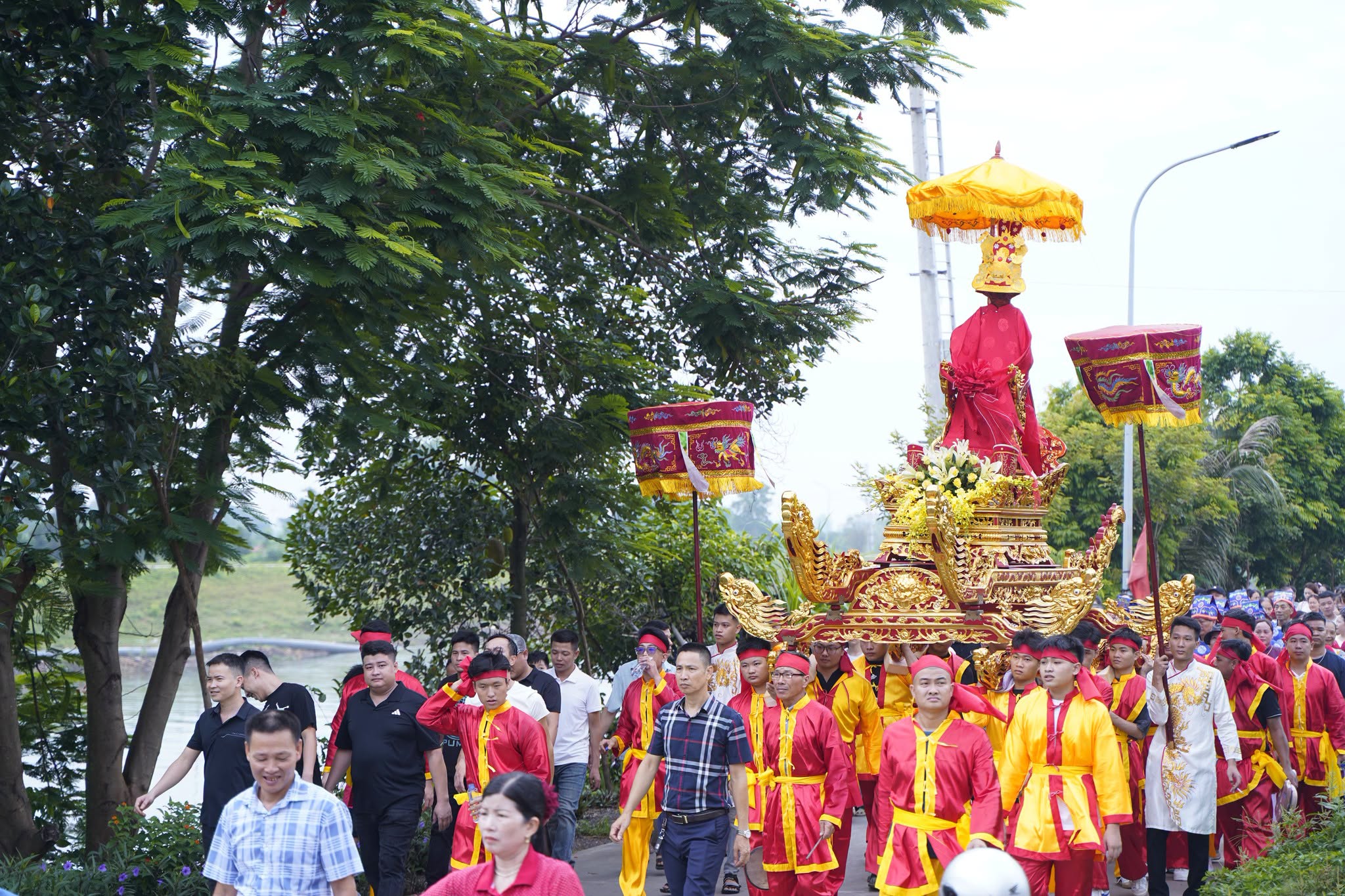 Lễ hội truyền thống Đình làng Thủy Phú xã Chuyên Mỹ - Nét đẹp văn hóa được gìn giữ và phát huy