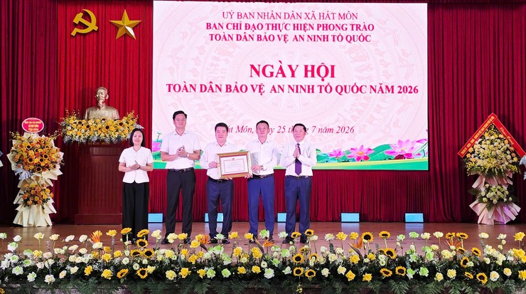 Xã Hát Môn lan tỏa phong trào Toàn dân bảo vệ an ninh Tổ quốc