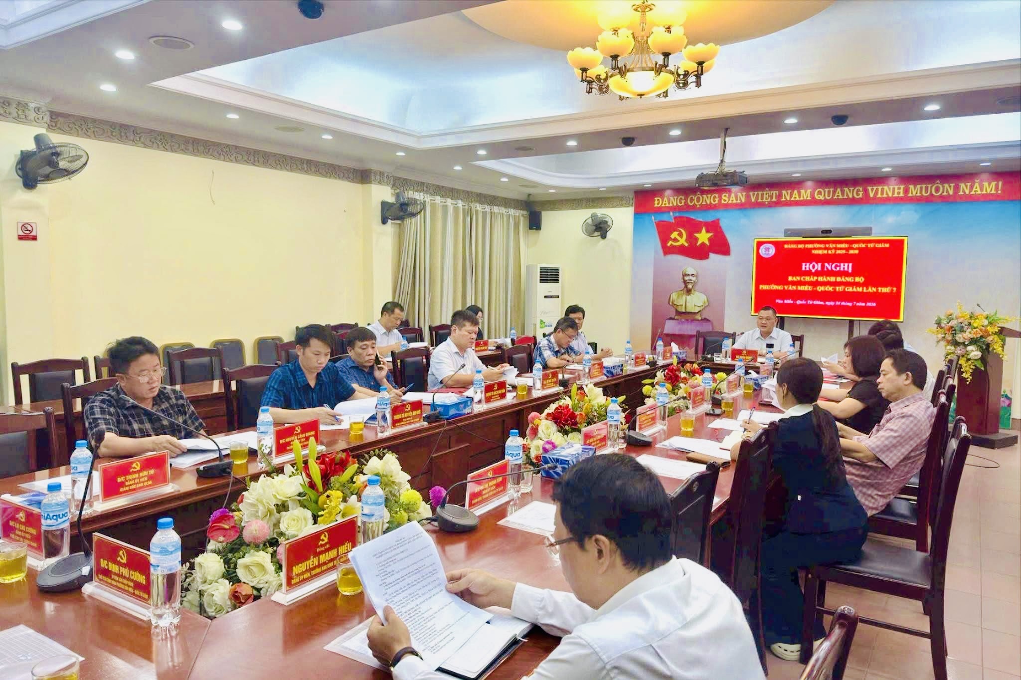 Phường Văn Miếu - Quốc Tử Giám thông qua Đề án sắp xếp hệ thống trường công lập trên địa bàn