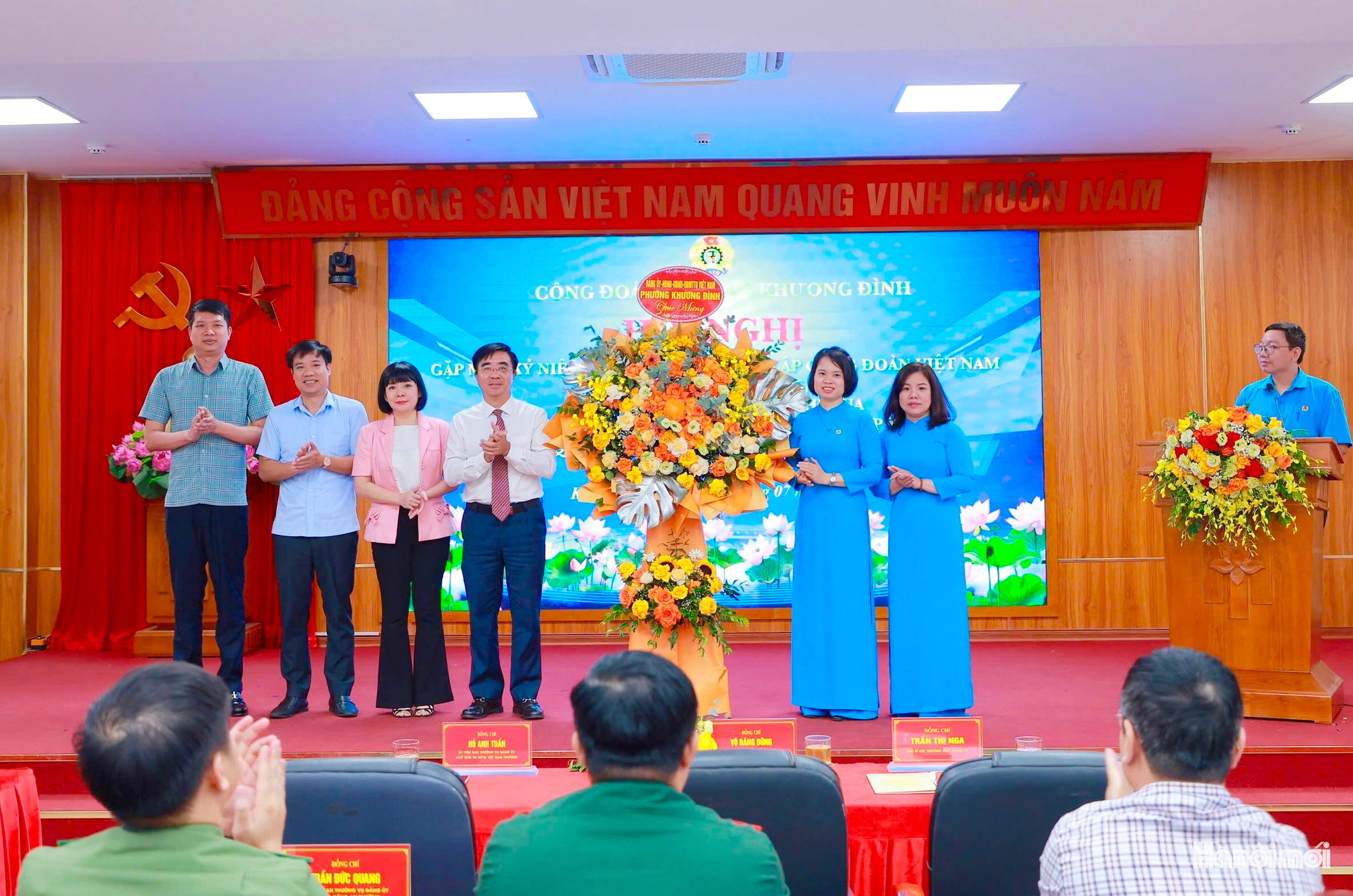 Phường Khương Đình tạo bước phát triển mới trong xây dựng tổ chức Công đoàn và nâng cao năng suất lao động