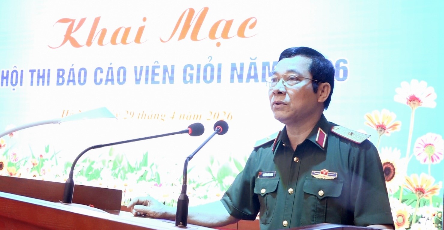 Sư đoàn Bộ binh 301: Khai mạc Hội thi Báo cáo viên giỏi năm 2026