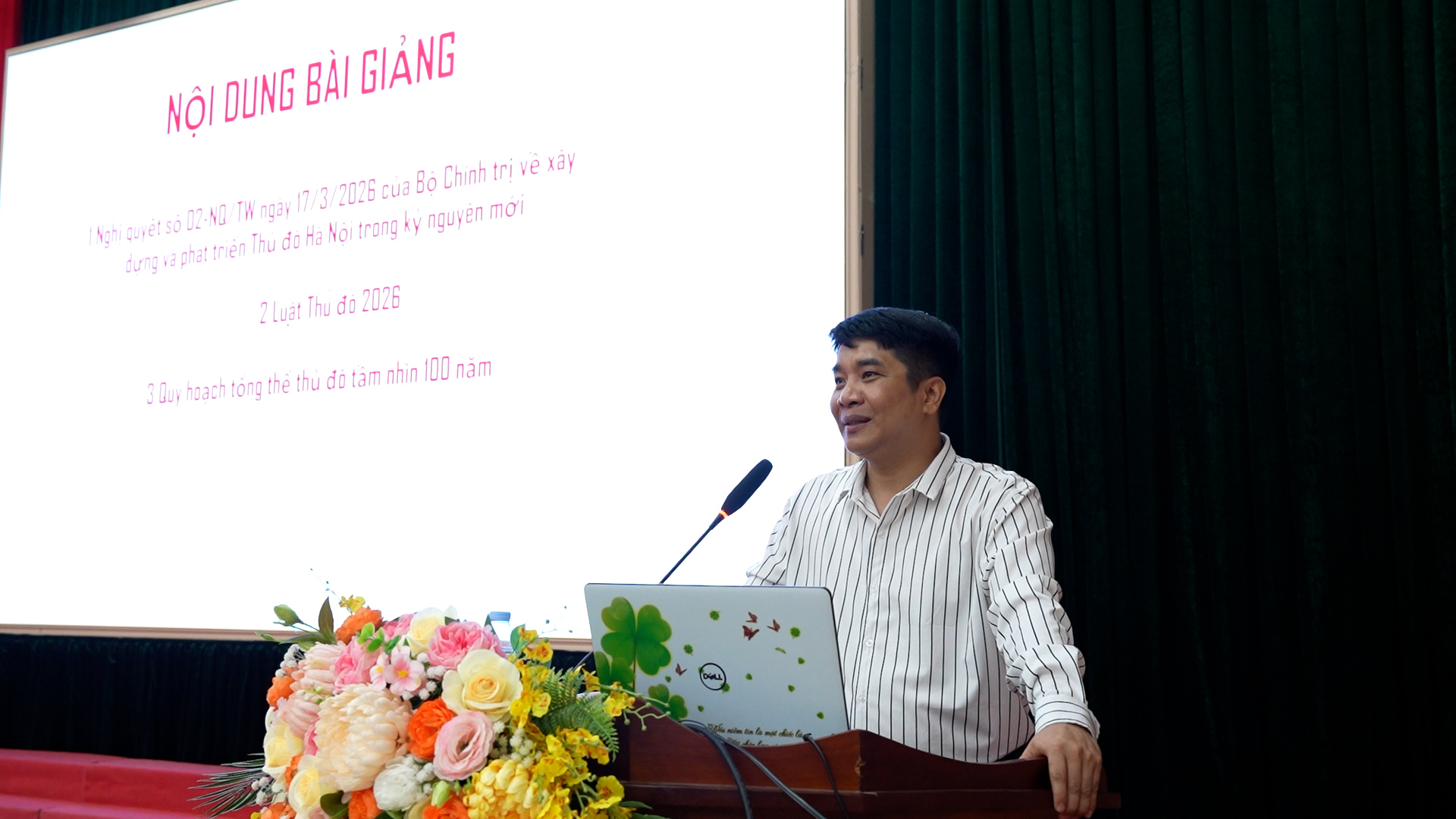 Đảng ủy xã Thanh Oai bồi dưỡng lý luận chính trị hè 2026, nâng cao bản lĩnh và năng lực đội ngũ cán bộ quản lý, giáo viên