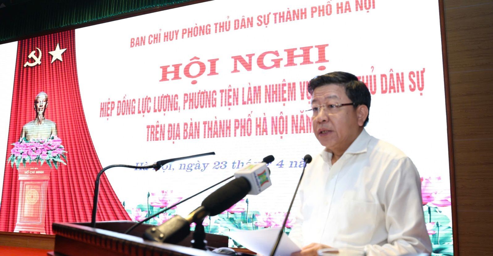 Hà Nội nâng cao năng lực hiệp đồng phòng thủ dân sự, chủ động ứng phó mọi tình huống thiên tai và sự cố