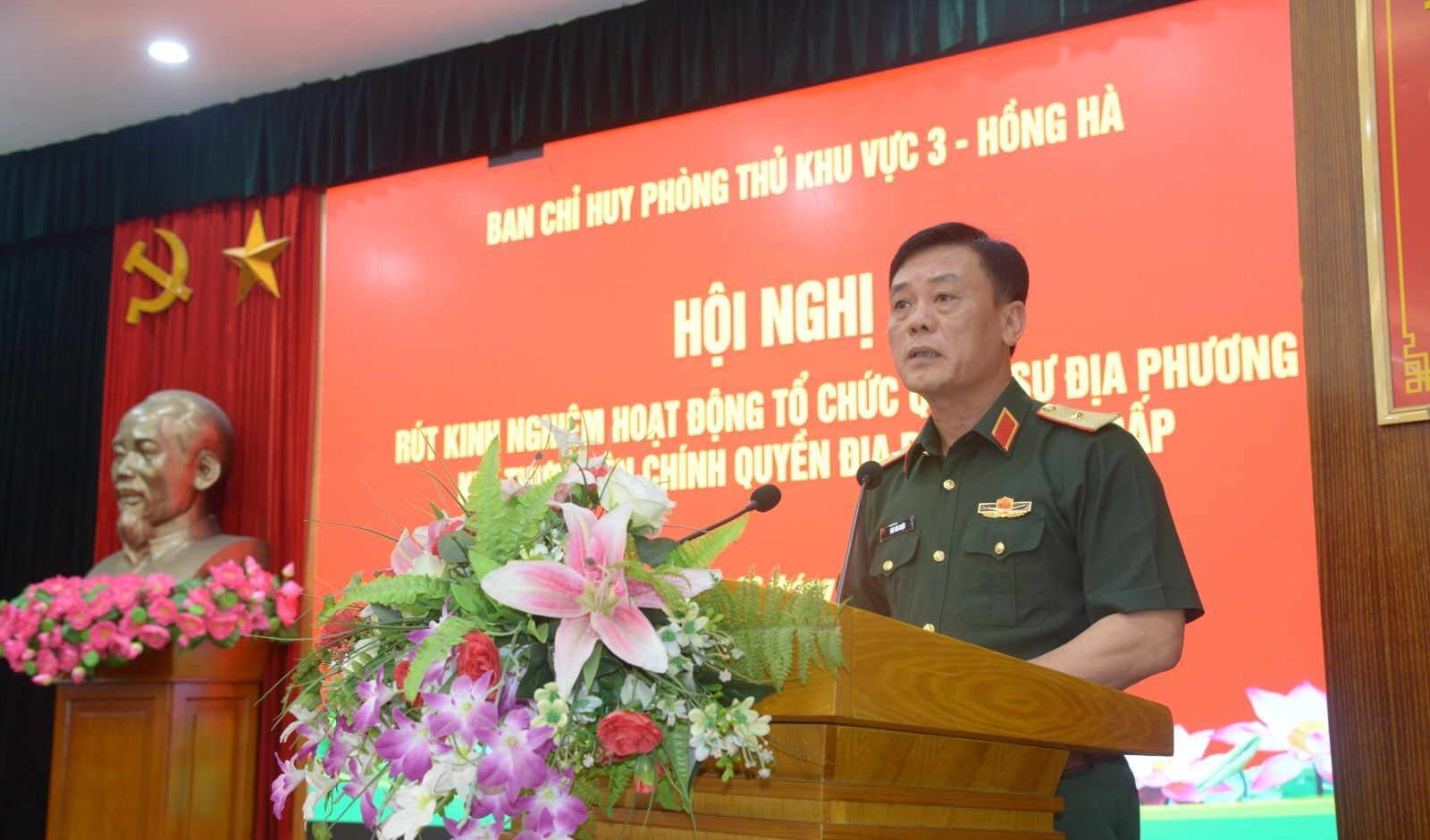  Ban Chỉ huy PTKV 3-Hồng Hà nâng hiệu quả quân sự địa phương trong vận hành mô hình mới