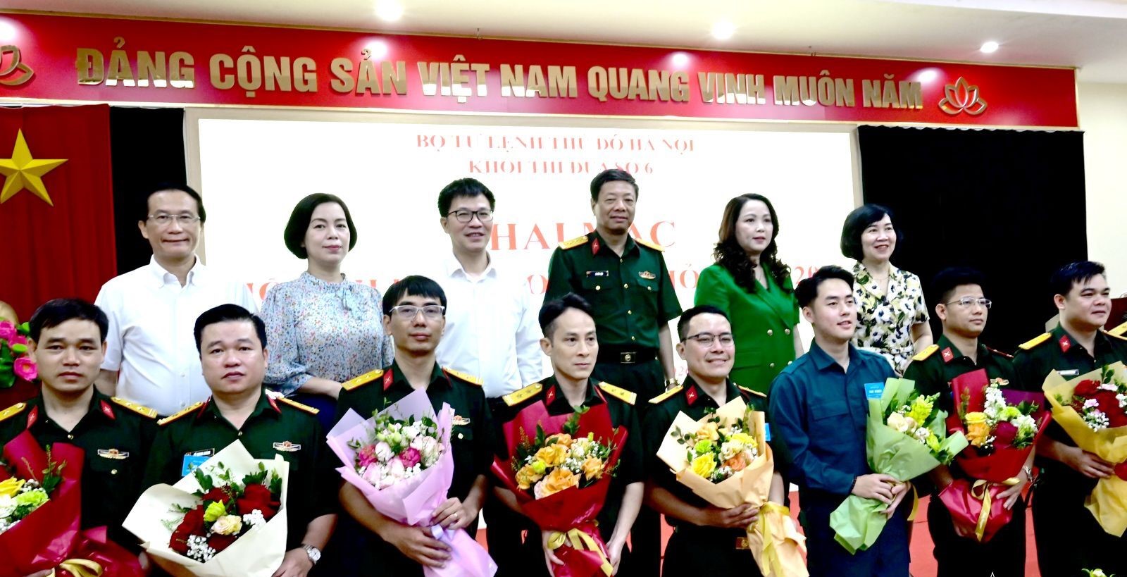 Khối thi đua số 6 Bộ Tư lệnh Thủ đô Hà Nội chọn báo cáo viên xuất sắc từ hội thi năm 2026
