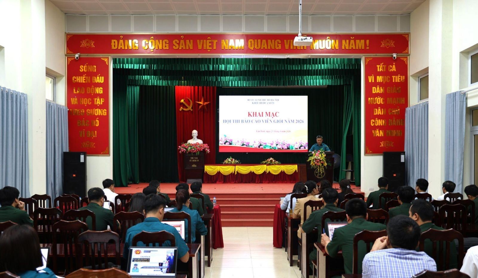 Khối thi đua số 20 lan tỏa Nghị quyết Đại hội XIV của Đảng từ hội thi báo cáo viên giỏi