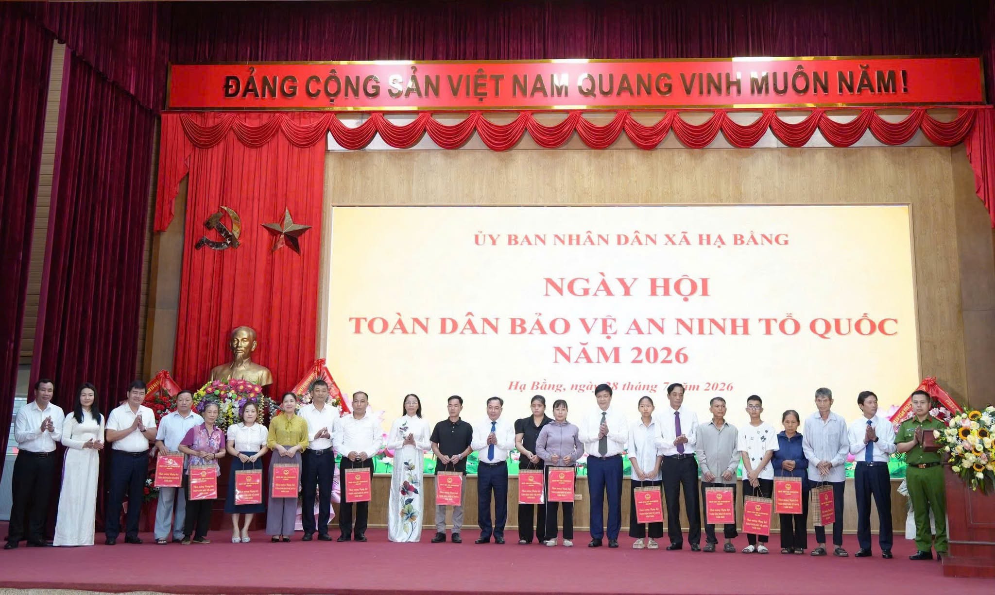 Xã Hạ Bằng phát huy sức mạnh toàn dân giữ vững bình yên từ cơ sở