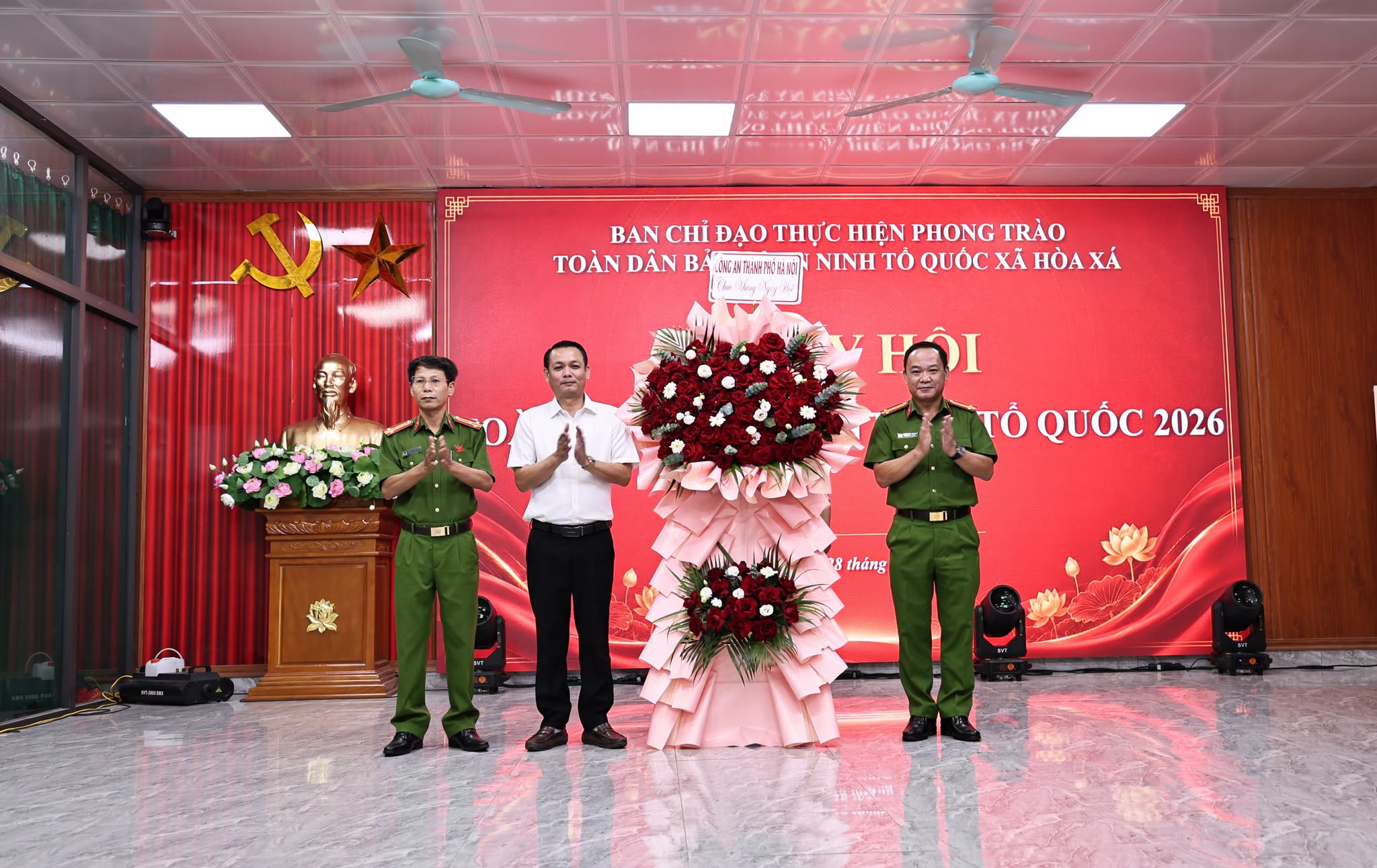 Xã Hòa Xá phát huy sức mạnh toàn dân, xây dựng thế trận an ninh vững chắc từ cơ sở