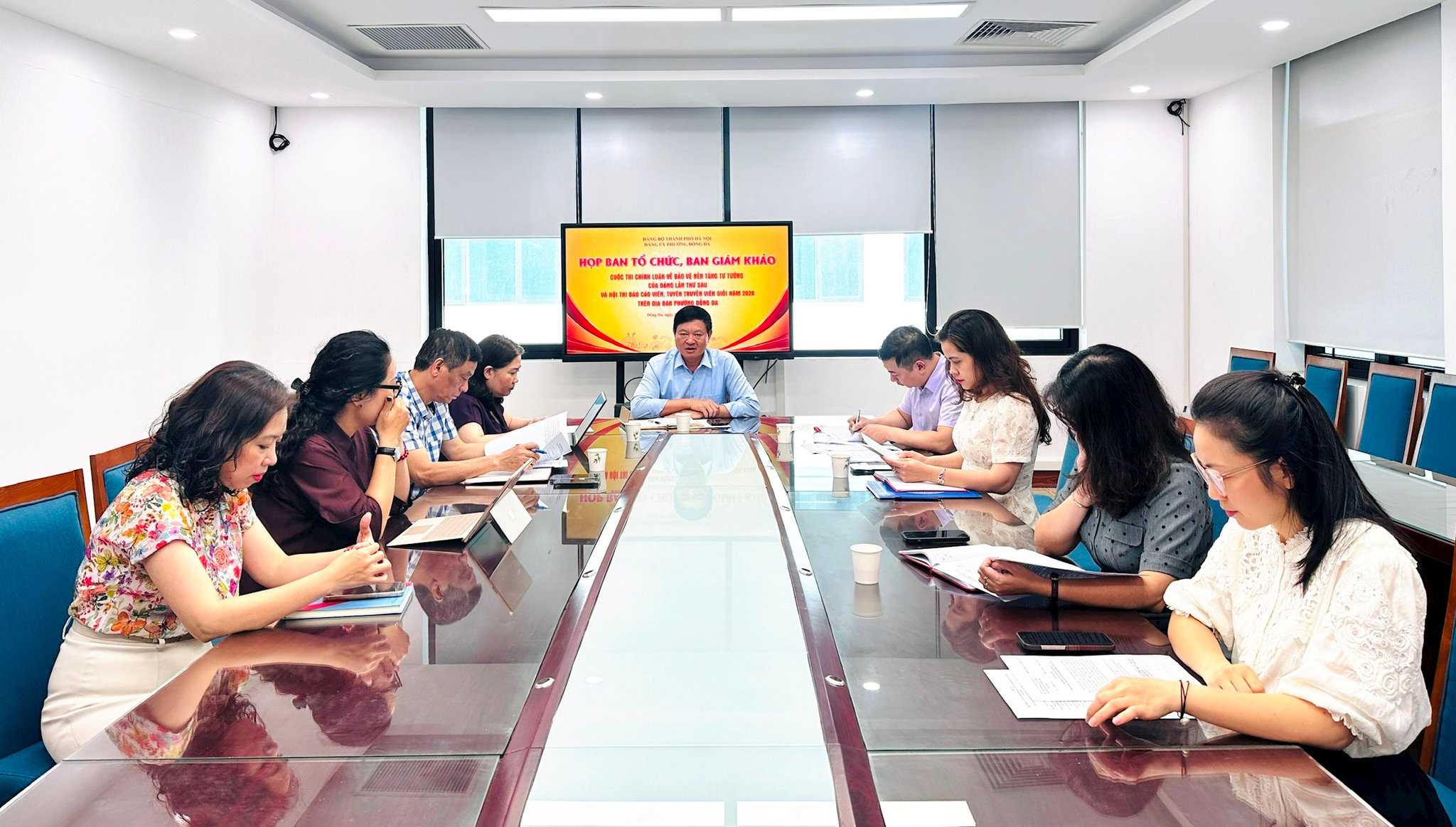 Phường Đống Đa phát động đợt sinh hoạt chính trị sâu rộng thông qua hai hội thi về công tác xây dựng Đảng