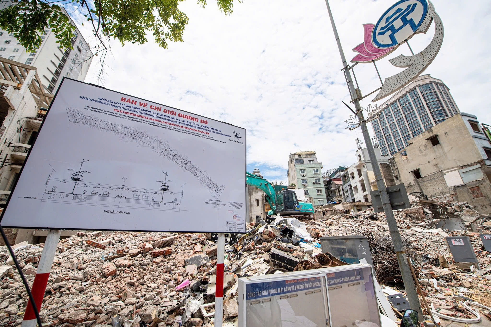 Phường Thanh Xuân hoàn thành bàn giao hơn 39.000m² mặt bằng, tạo bước tiến quan trọng cho dự án đường Vành đai 2,5