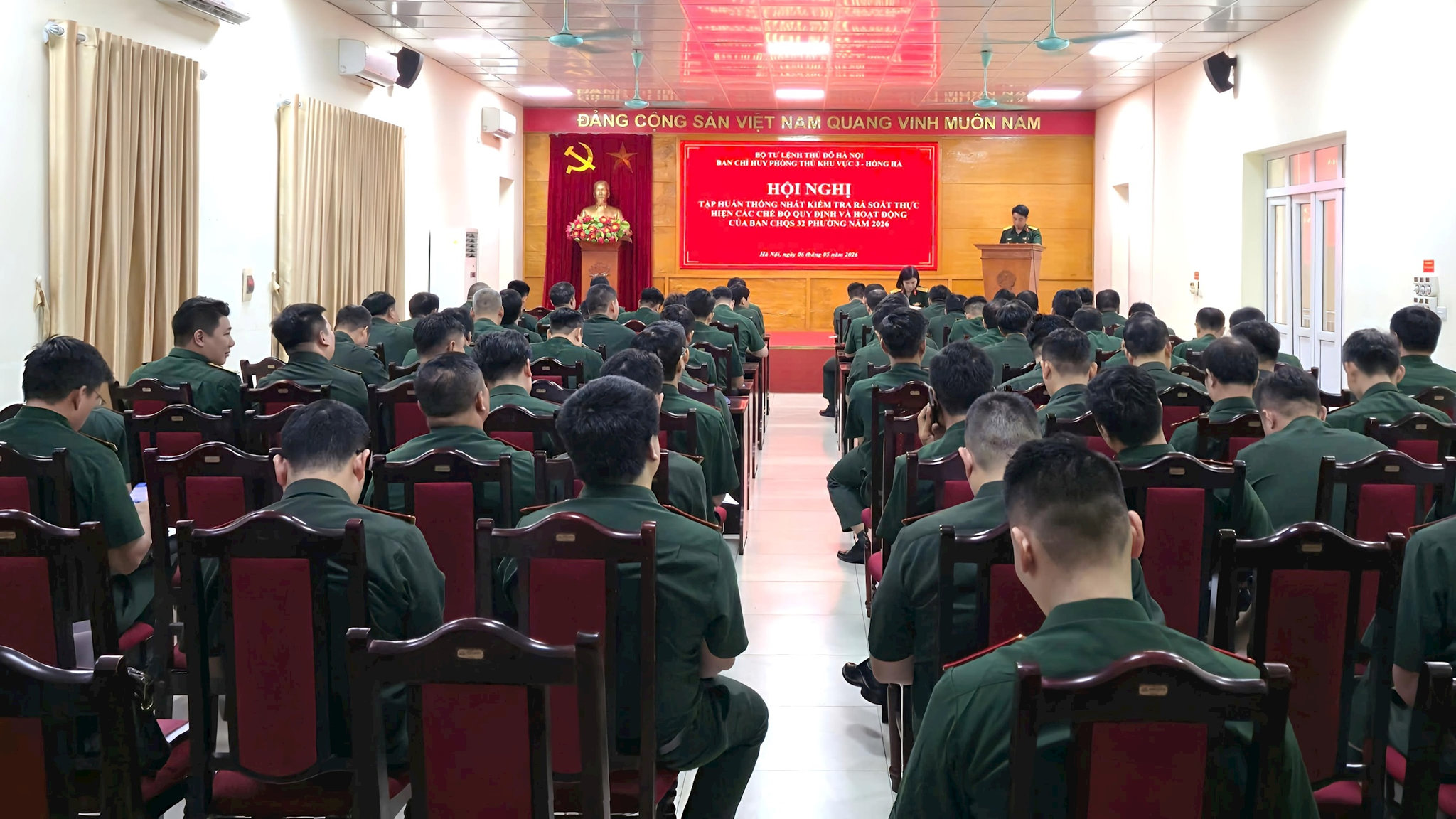 Phường Thanh Xuân xây dựng mô hình điểm, nâng cao chất lượng chính quy lực lượng vũ trang cơ sở