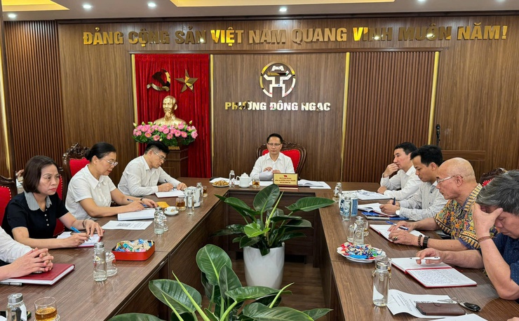 Phường Đông Ngạc tăng cường phối hợp công tác dân vận, tập trung xử lý các điểm nghẽn từ cơ sở