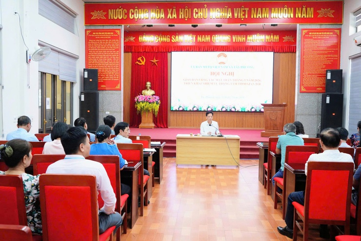 Xã Tây Phương phát huy vai trò Mặt trận trong giám sát, an sinh và vận động nhân dân từ cơ sở