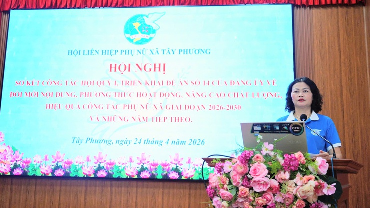 Xã Tây Phương nâng cao chất lượng hoạt động Hội Phụ nữ, lan tỏa nhiều mô hình chăm lo hội viên hiệu quả