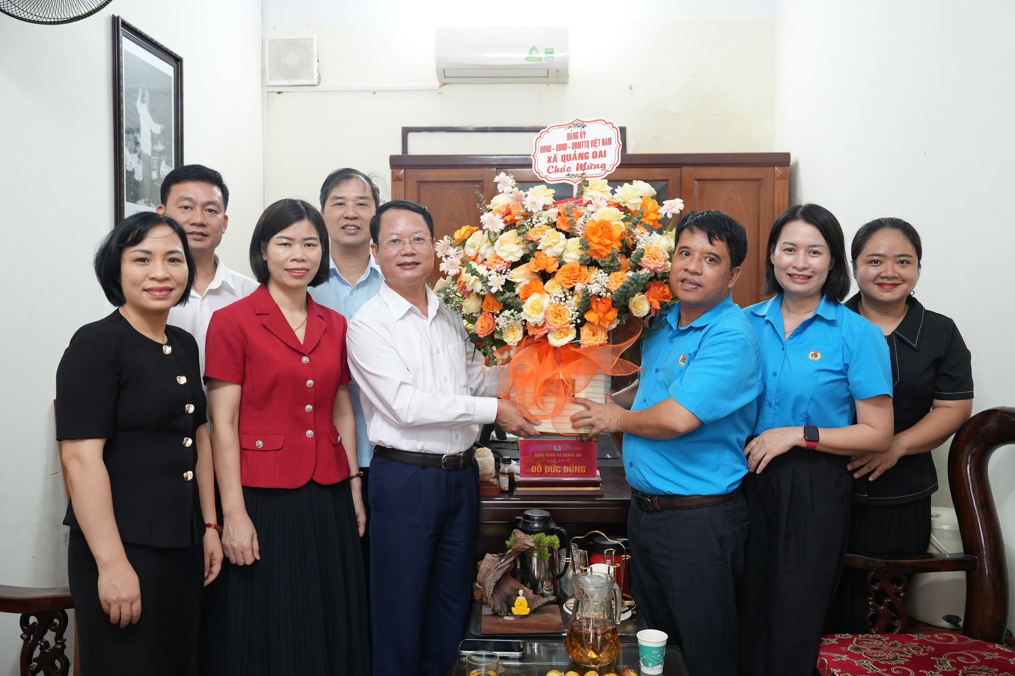 Xã Quảng Oai lan tỏa tinh thần đoàn kết, chăm lo thiết thực đoàn viên và người lao động