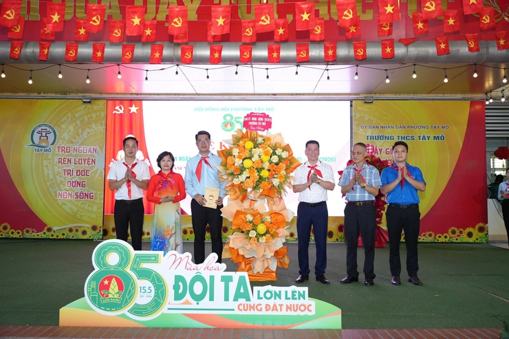 Phường Tây Mỗ: Khơi dậy khát vọng học tập, rèn luyện và cống hiến của thế hệ măng non trong giai đoạn phát triển mới