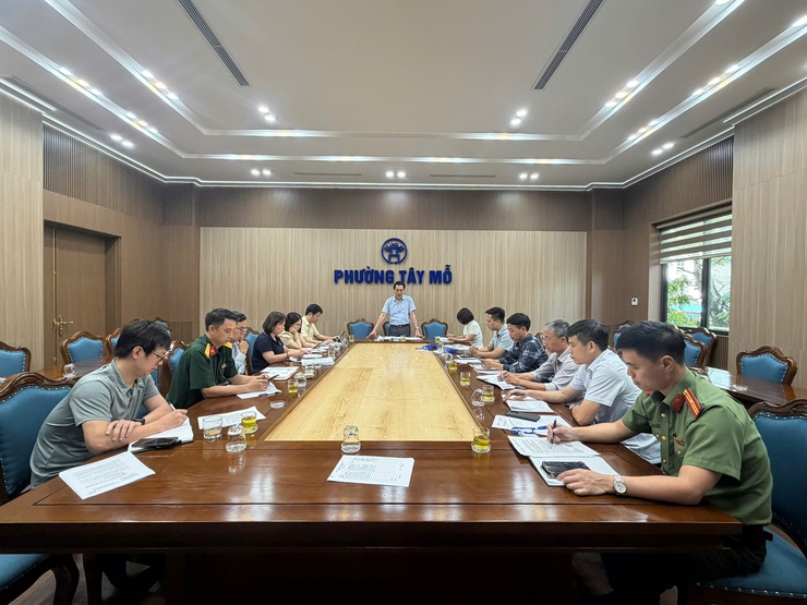 Phường Tây Mỗ siết chặt phối hợp, bảo đảm an toàn tuyệt đối cho Kỳ thi tuyển sinh lớp 10