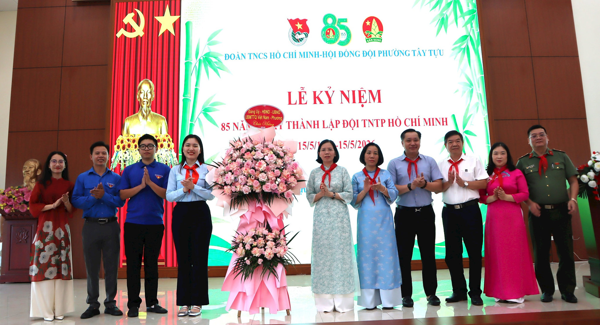 Phường Tây Tựu thắp sáng khát vọng tuổi thơ qua chuỗi hoạt động ý nghĩa kỷ niệm 85 năm thành lập Đội Thiếu niên Tiền phong Hồ Chí Minh