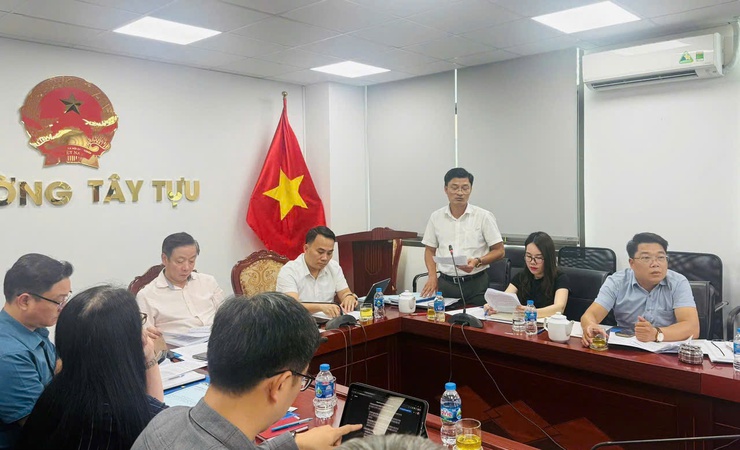 Phường Tây Tựu kiến nghị tháo gỡ vướng mắc bồi thường, quy hoạch để đẩy nhanh Dự án Khu công viên công nghệ số và hỗn hợp