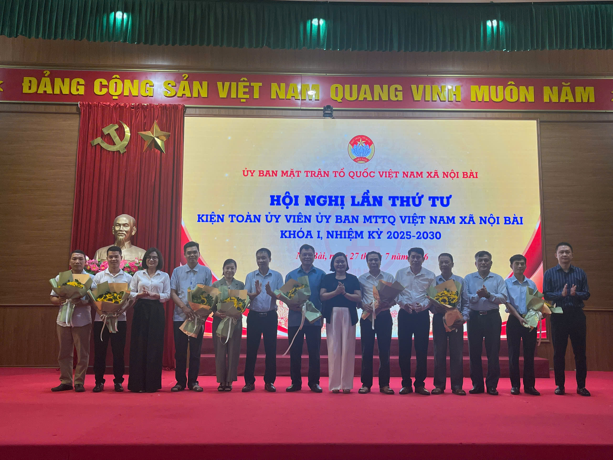 Xã Nội Bài đổi mới hoạt động Mặt trận, kiện toàn lực lượng sau sắp xếp thôn