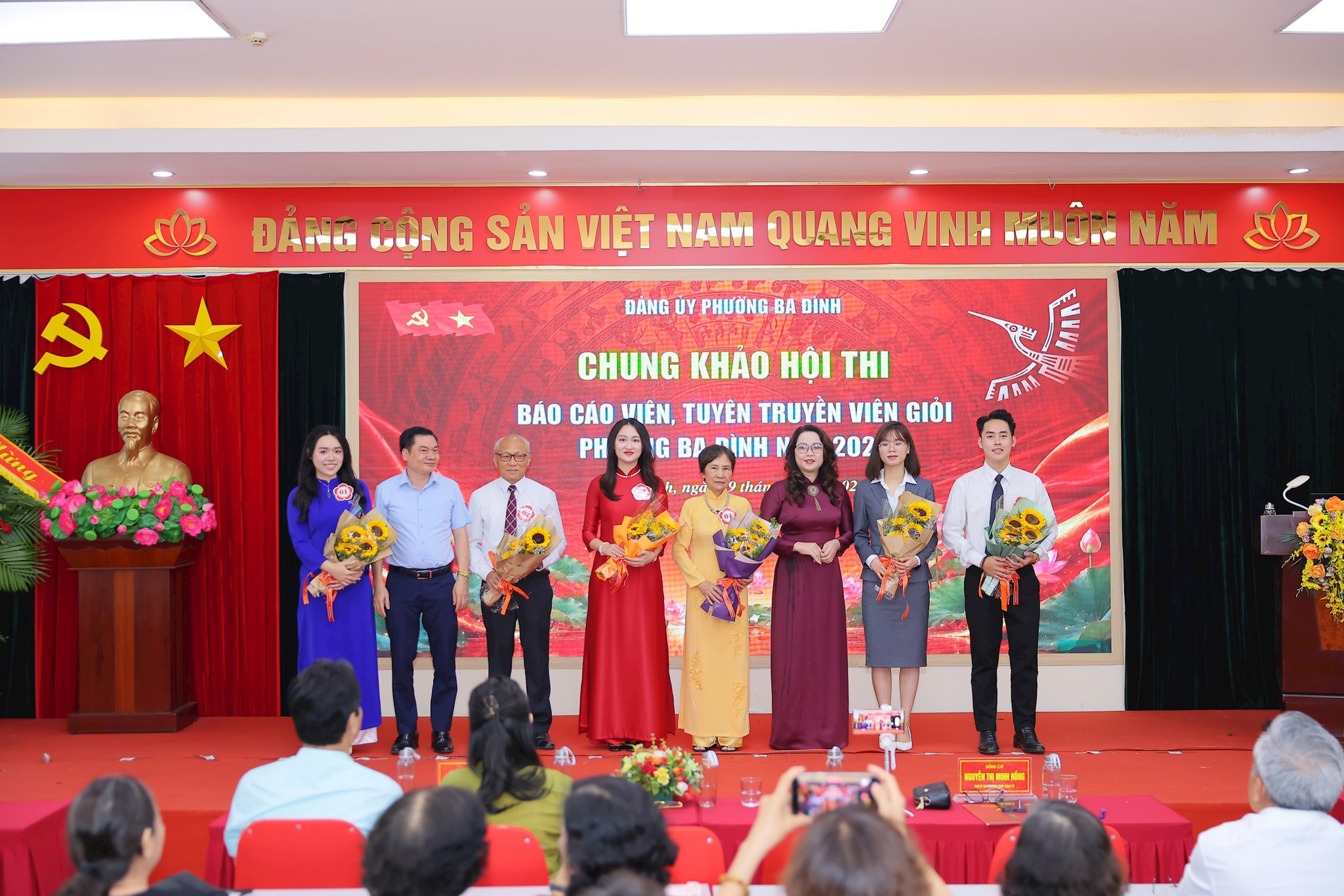 Phường Ba Đình lan tỏa sức thuyết phục của công tác tuyên truyền qua Hội thi Báo cáo viên, tuyên truyền viên giỏi năm 2026