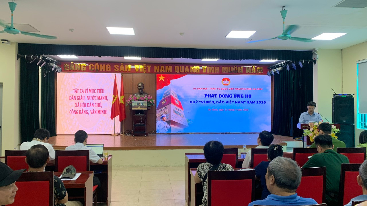 Phường Ba Đình lan tỏa tinh thần hướng về biển, đảo