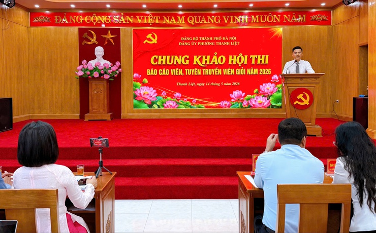 Phường Thanh Liệt: Hội thi Báo cáo viên, tuyên truyền viên giỏi lan tỏa tinh thần đổi mới, đưa nghị quyết thấm sâu vào thực tiễn