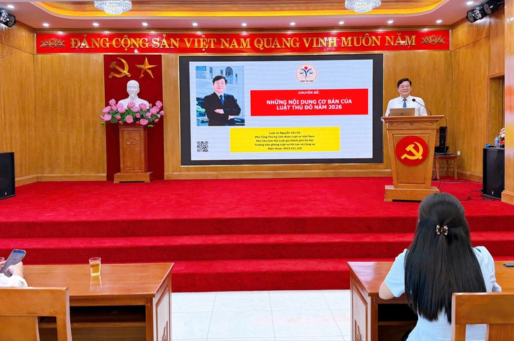 Ủy ban MTTQ Việt Nam phường Thanh Liệt đẩy mạnh tuyên truyền Luật Thủ đô năm 2026, nâng cao nhận thức pháp luật ở cơ sở