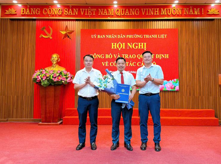 Phường Thanh Liệt kiện toàn đội ngũ cán bộ, củng cố nguồn nhân lực phục vụ nhiệm vụ phát triển địa phương