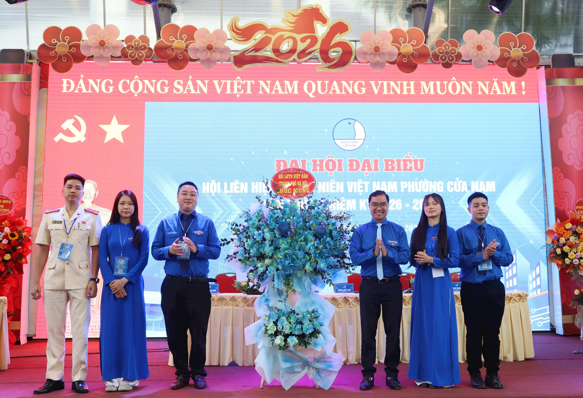 Phường Cửa Nam kiện toàn tổ chức Hội Liên hiệp Thanh niên Việt Nam, khơi dậy khát vọng cống hiến của tuổi trẻ trong nhiệm kỳ mới
