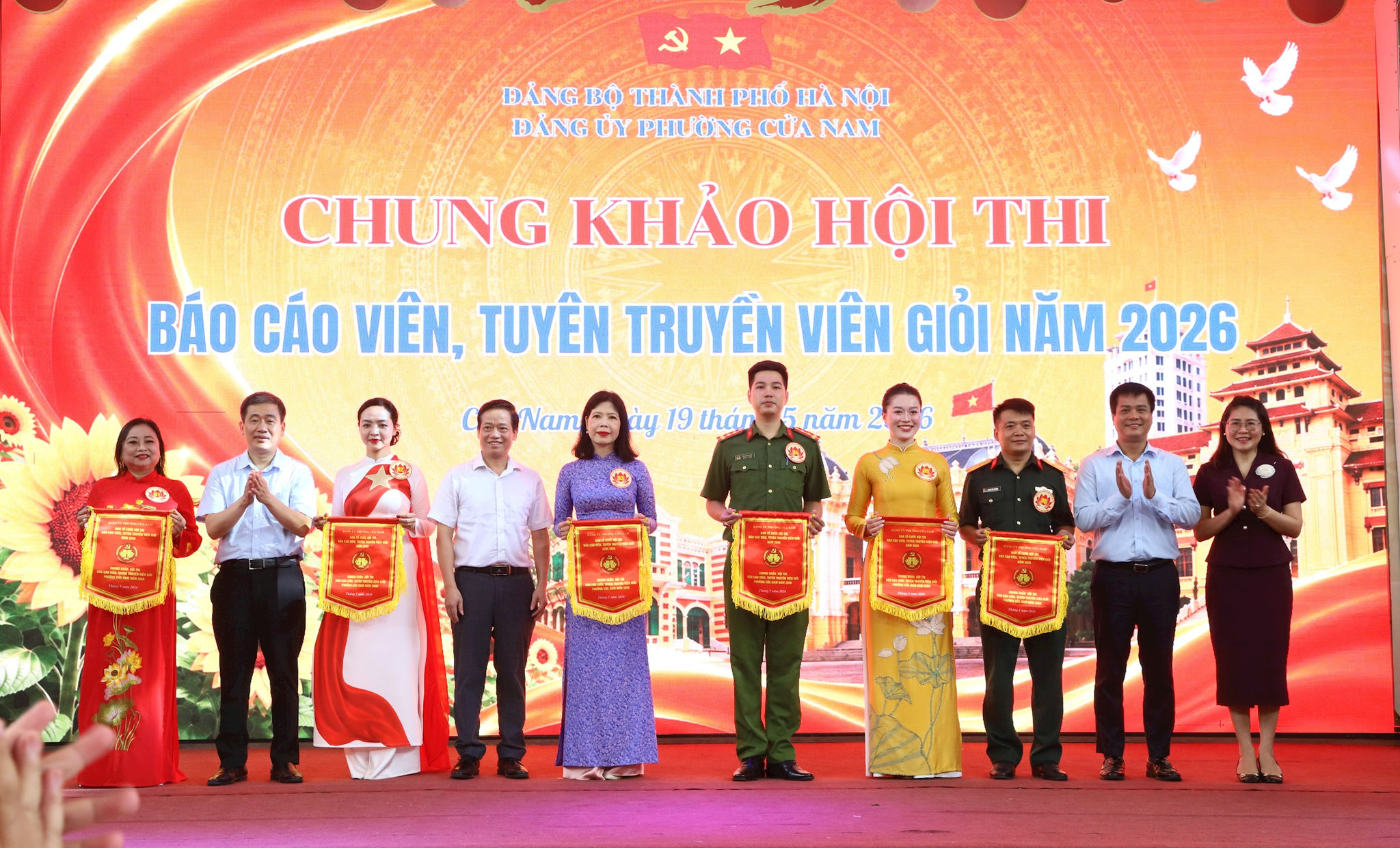 Phường Cửa Nam tìm kiếm những hạt nhân tuyên truyền xuất sắc qua Hội thi Báo cáo viên, tuyên truyền viên giỏi năm 2026