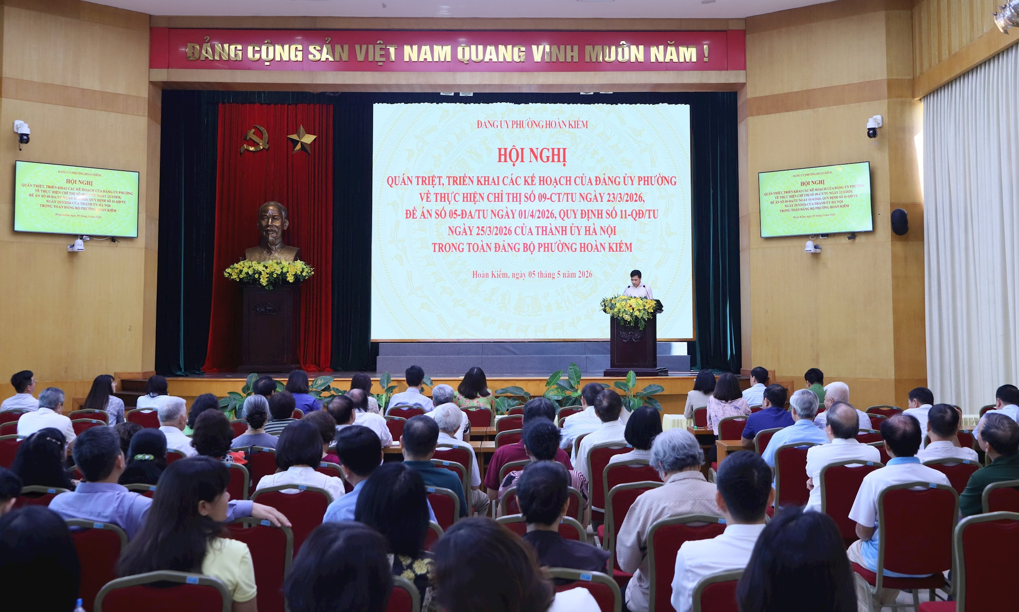 Phường Hoàn Kiếm quyết liệt đổi mới công tác xây dựng Đảng, thí điểm đánh giá cán bộ bằng OKR/KPI trên nền tảng số