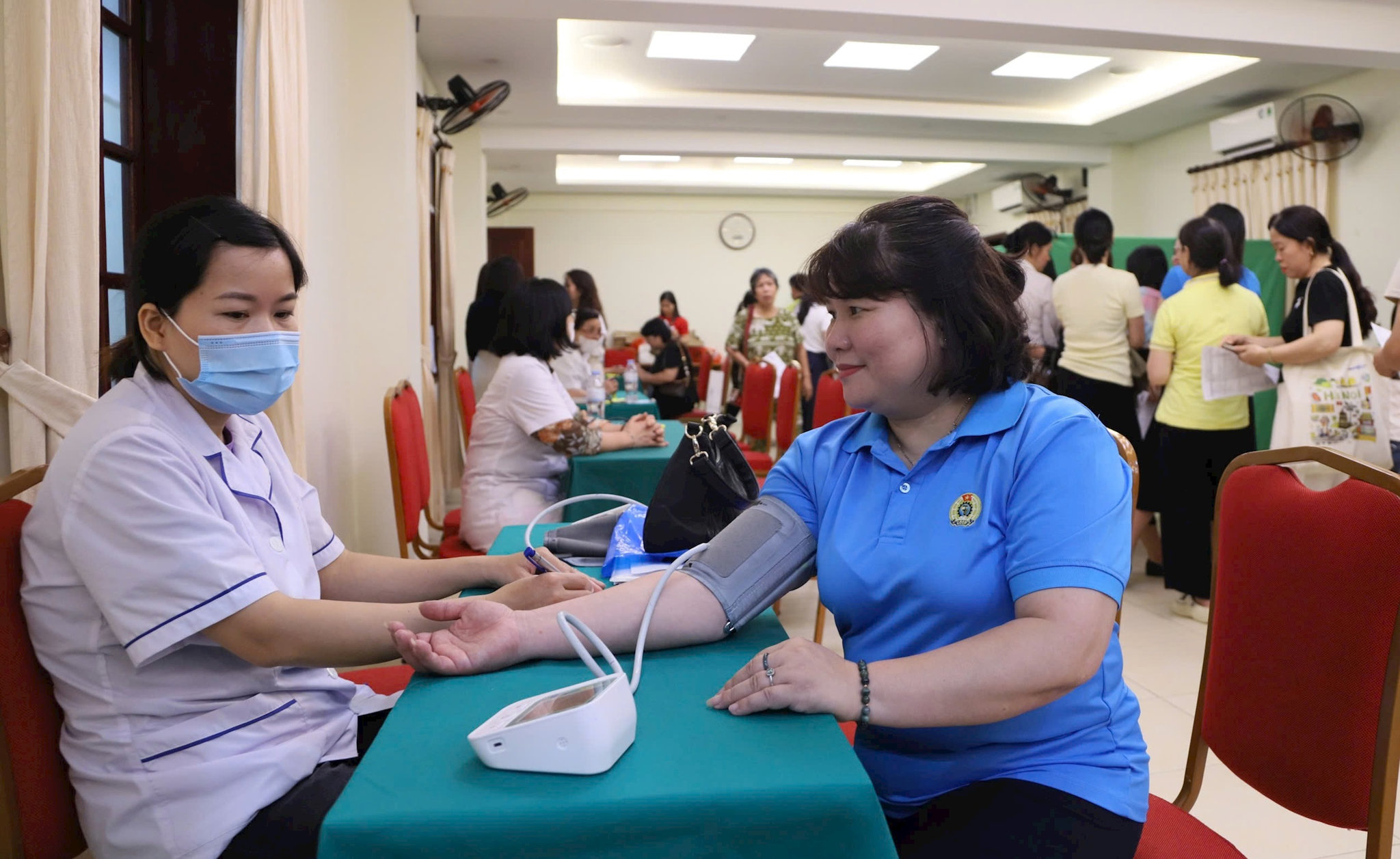Công đoàn phường Hoàn Kiếm mở rộng phúc lợi chăm sóc sức khỏe, đồng hành cùng đoàn viên và người lao động