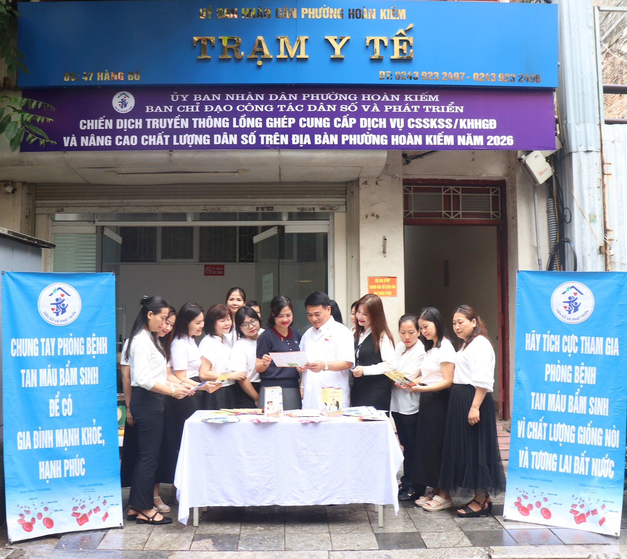 Phường Hoàn Kiếm đẩy mạnh truyền thông phòng, chống bệnh tan máu bẩm sinh, lan tỏa thông điệp sàng lọc sớm vì thế hệ khỏe mạnh