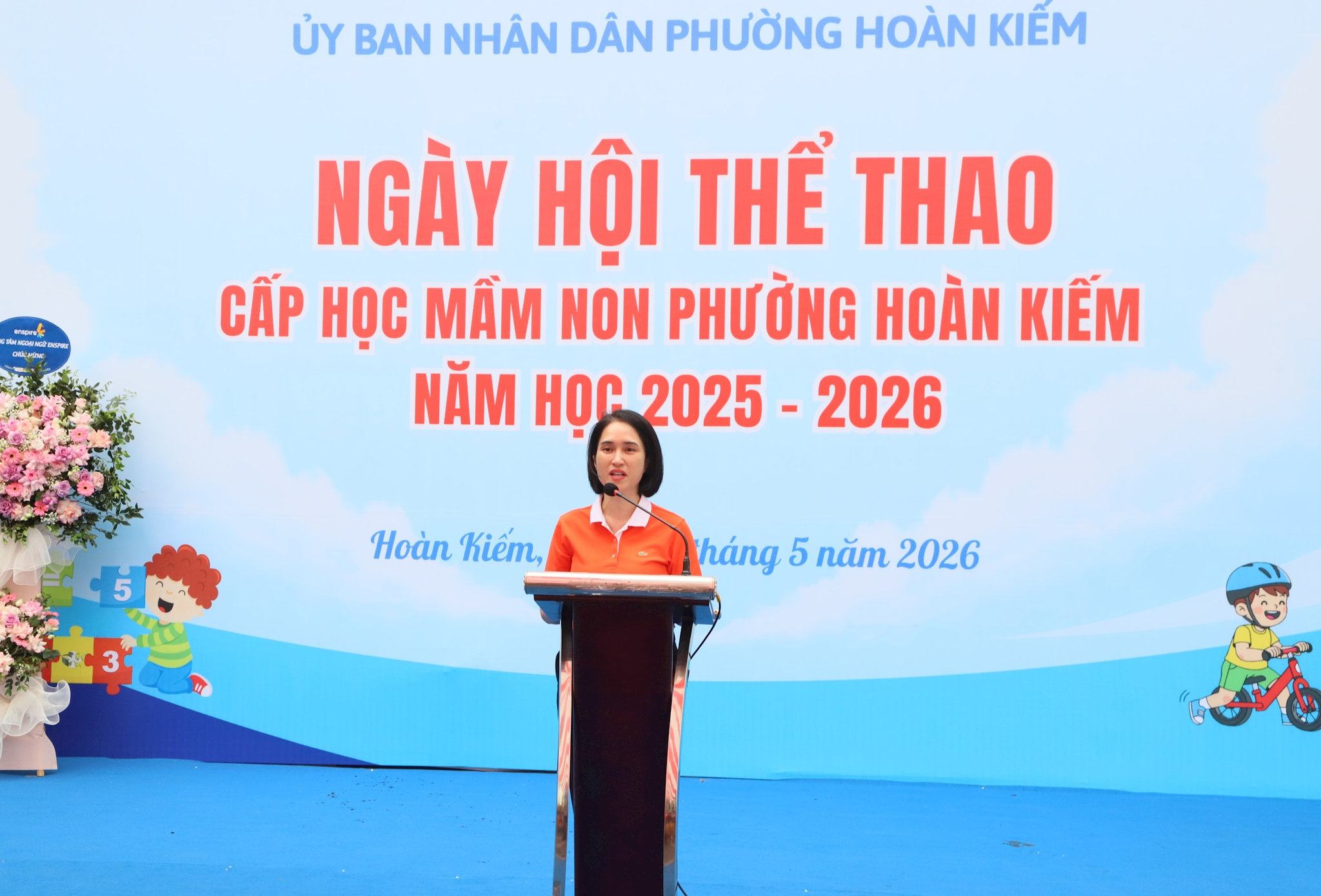 Phường Hoàn Kiếm lan tỏa tinh thần giáo dục toàn diện qua Ngày hội thể thao bậc mầm non