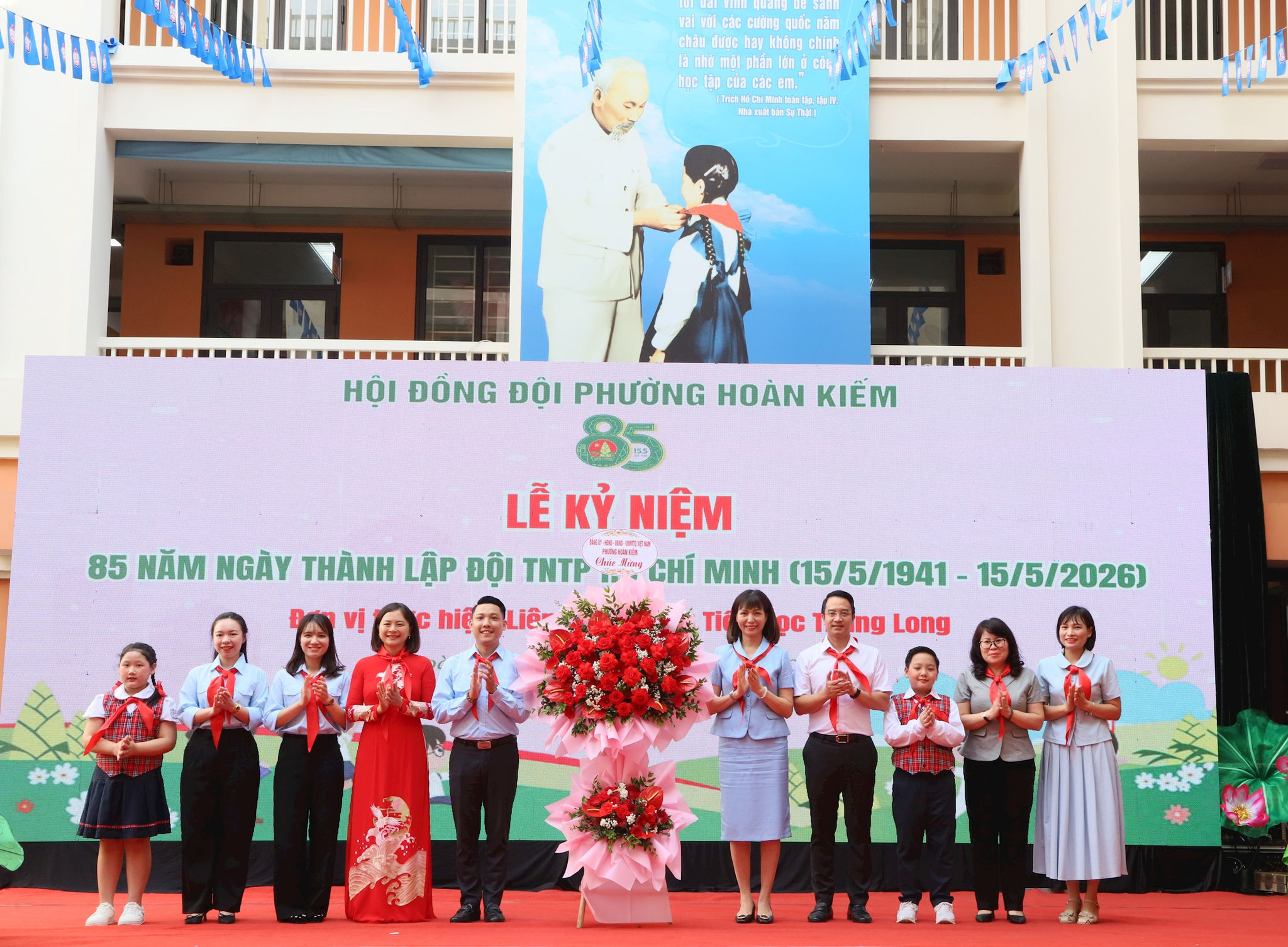 Phường Hoàn Kiếm lan tỏa truyền thống 85 năm Đội TNTP Hồ Chí Minh, bồi dưỡng thế hệ thiếu nhi thời đại số