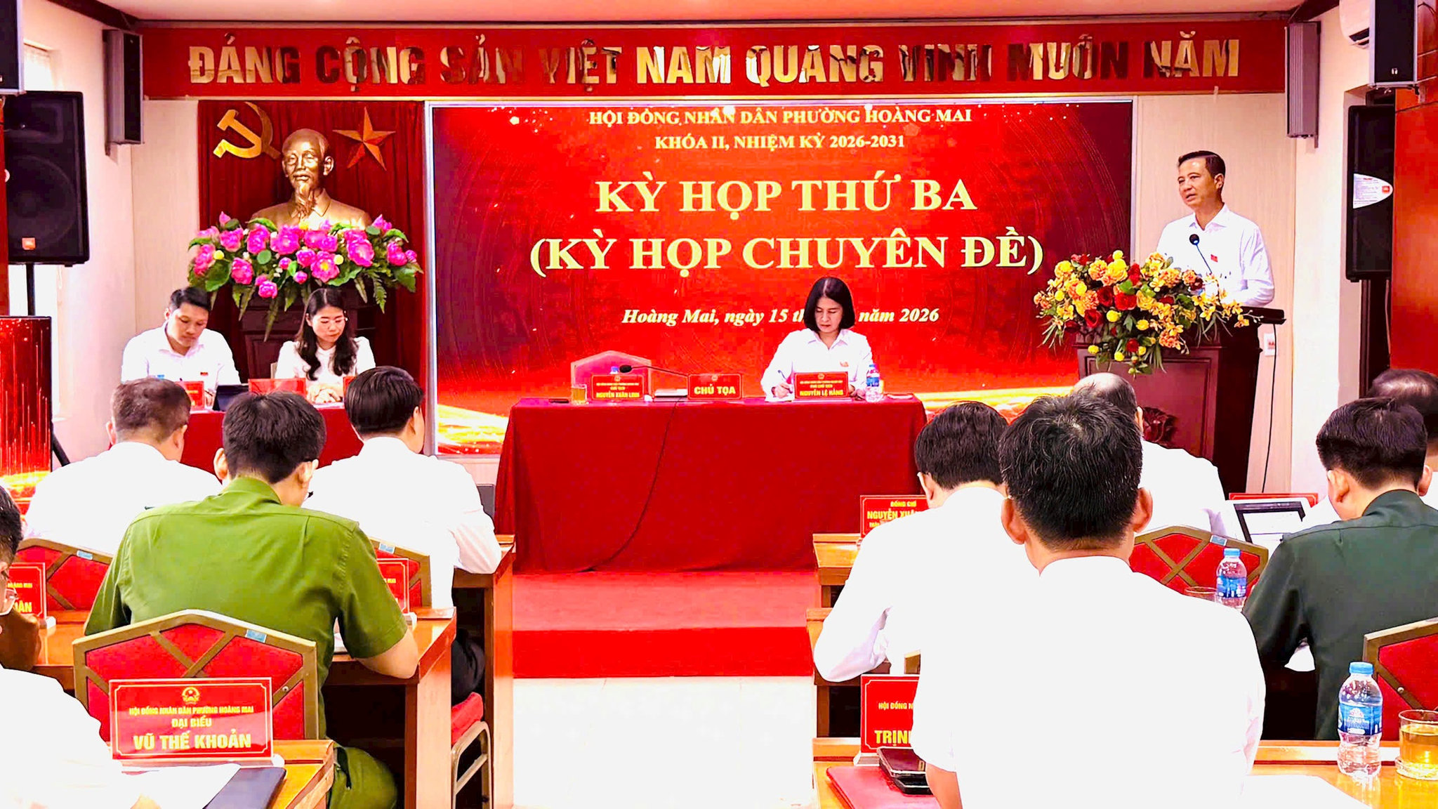 Phường Hoàng Mai quyết nghị điều chỉnh kế hoạch đầu tư công, tạo động lực phát triển hạ tầng giai đoạn 2026-2030