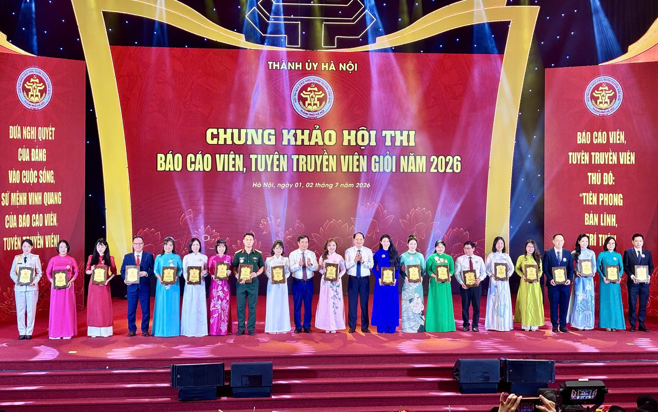 Sôi nổi chung khảo Hội thi Báo cáo viên, tuyên truyền viên giỏi thành phố Hà Nội năm 2026