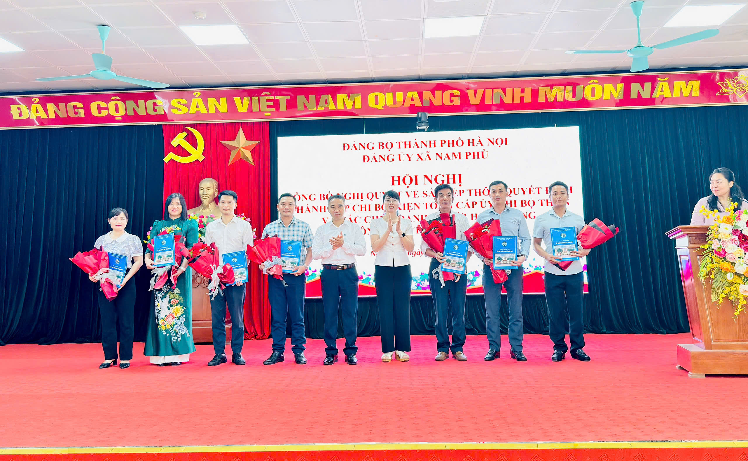 Xã Nam Phù hoàn thiện bộ máy cấp thôn, sẵn sàng vận hành sau sắp xếp từ 01-7-2026