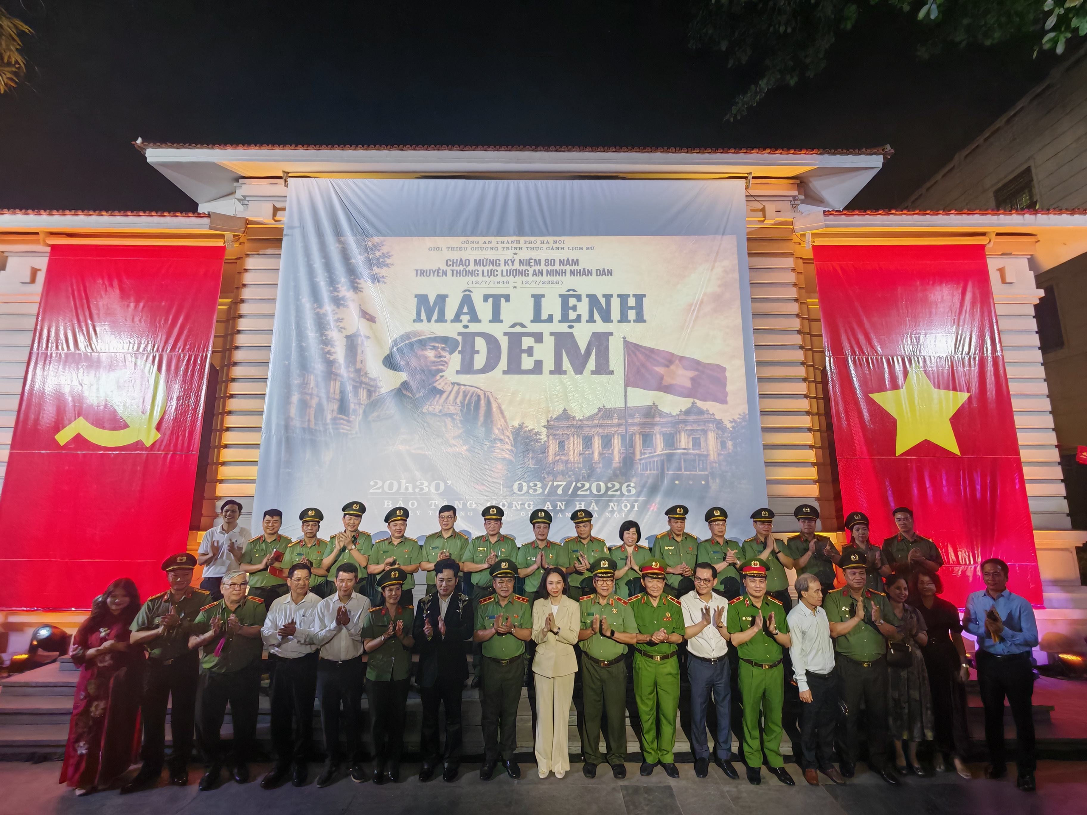 Chương trình thực cảnh lịch sử "Mật lệnh đêm" tái hiện chiến công khám phá vụ án số 7 Ôn Như Hầu
