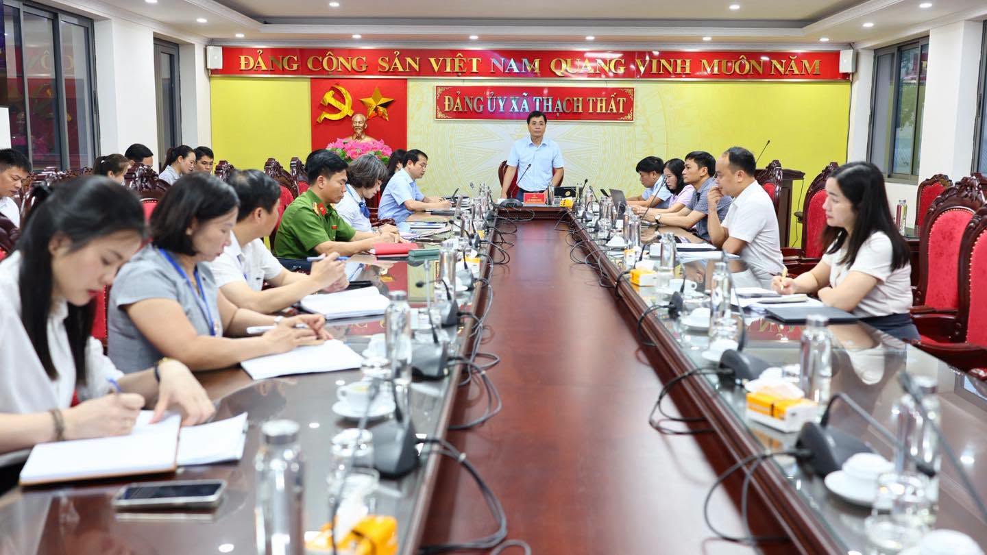 Xã Thạch Thất chọn 4 thôn thí điểm “Nhà văn hóa số - chi bộ số”, đưa chuyển đổi số đi sâu từ cơ sở