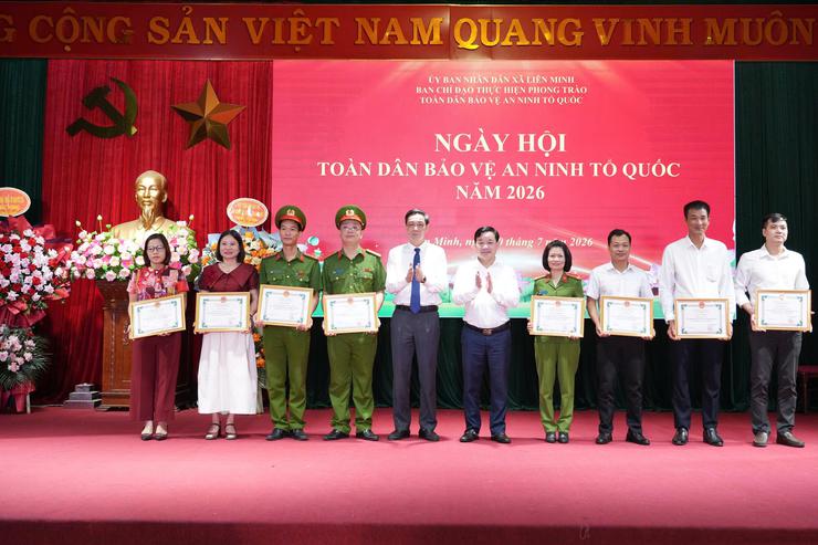 Xã Liên Minh phát huy sức mạnh nhân dân trong bảo vệ an ninh Tổ quốc, quyết tâm xây dựng xã an toàn, văn minh, phát triển