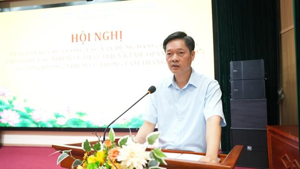 Xã Dương Hoà giao ban đánh giá kết quả thực hiện nhiệm vụ tháng 7, triển khai nhiệm vụ trọng tâm tháng 8/2026
